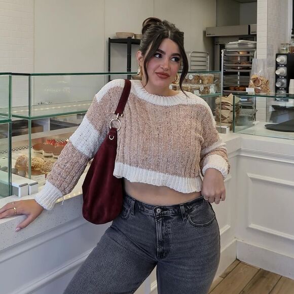 Windsor Women's Colorblock Sweater - Picture 1 of 7